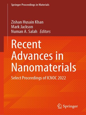 cover image of Recent Advances in Nanomaterials